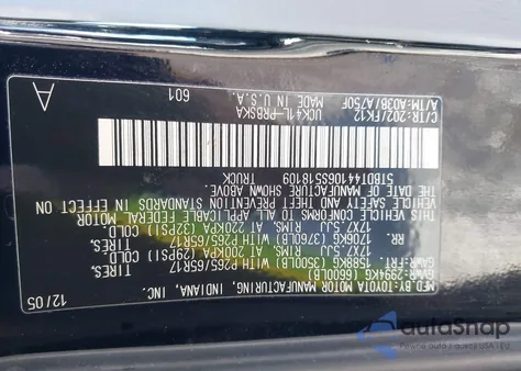 2006 Toyota Tundra Sr5 V8 z USA, uszkodzony, nr VIN 5TBDT44106S518109